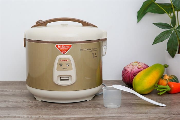 Nồi cơm điện 2.5L Cuckoo CR-1413 - Vàng